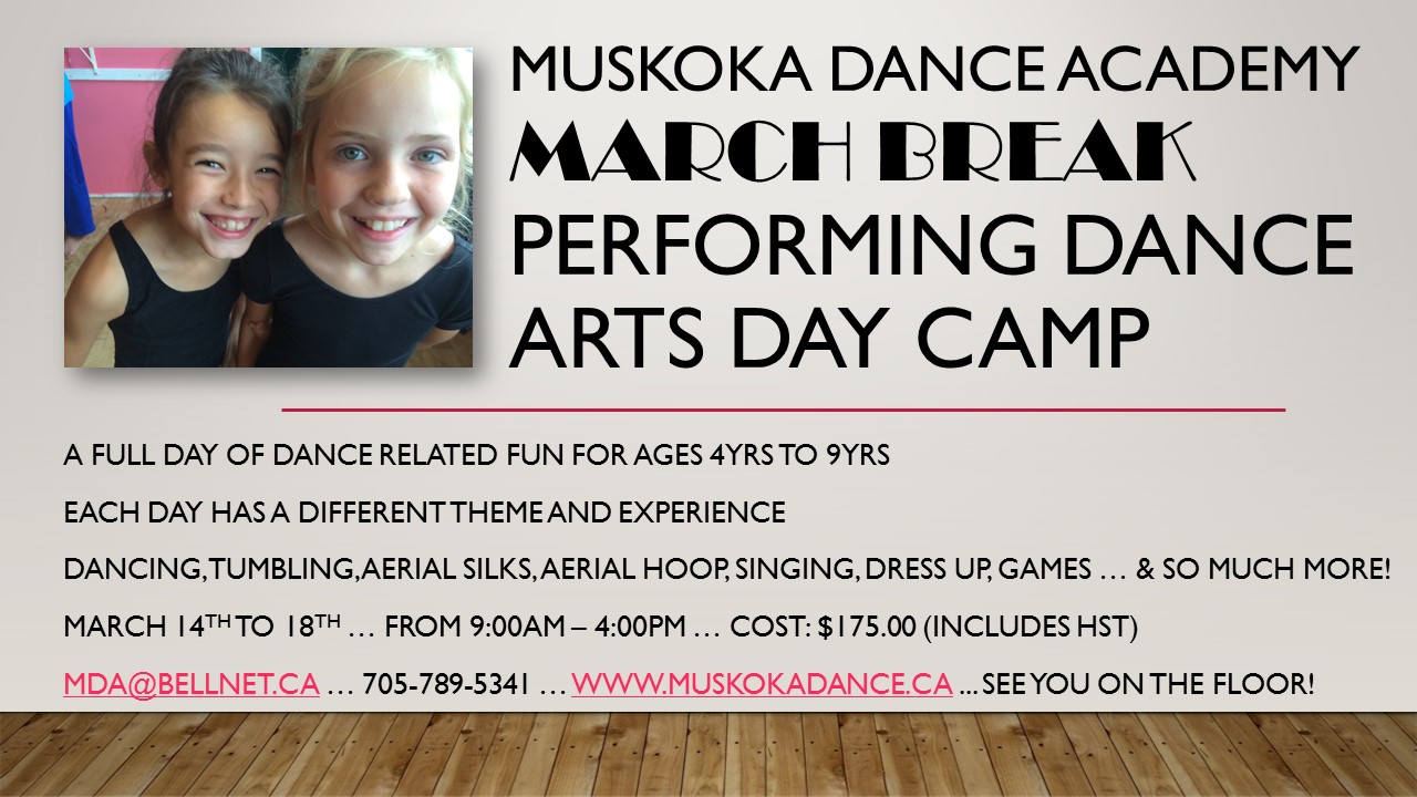 March Break Dance Camp
