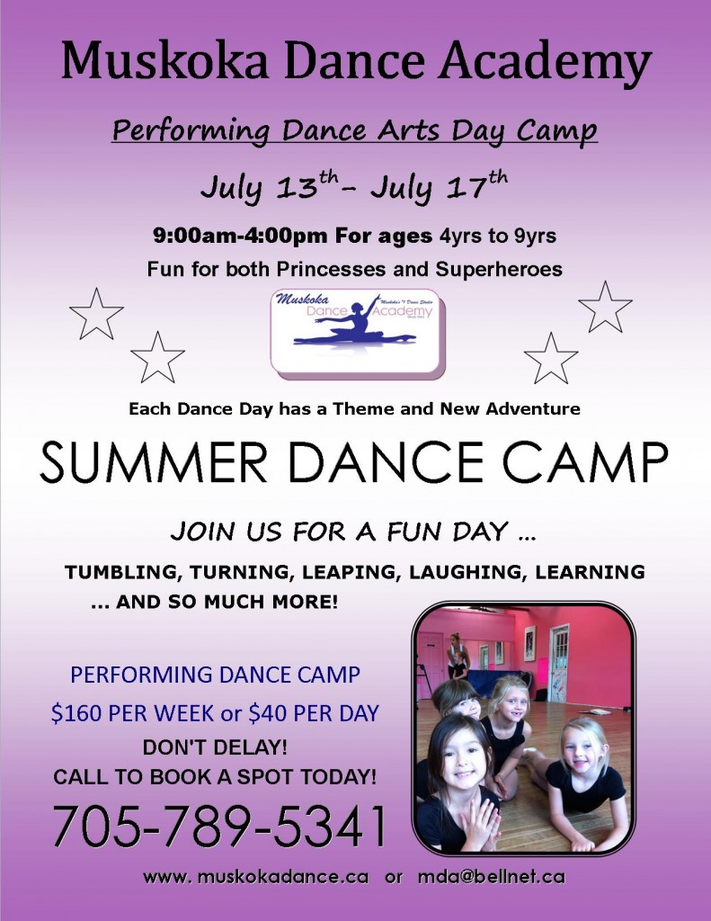 Young Dancer Day Camp